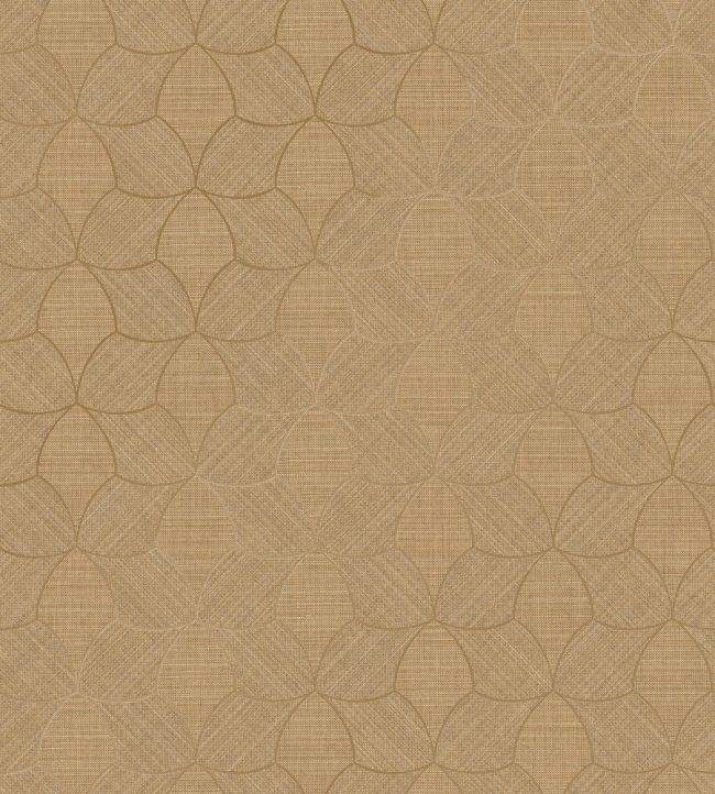 Tressana Wallpaper by Casamance Camel/Dore