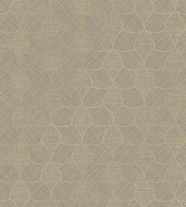 Tressana Wallpaper by Casamance Sepia/Dore