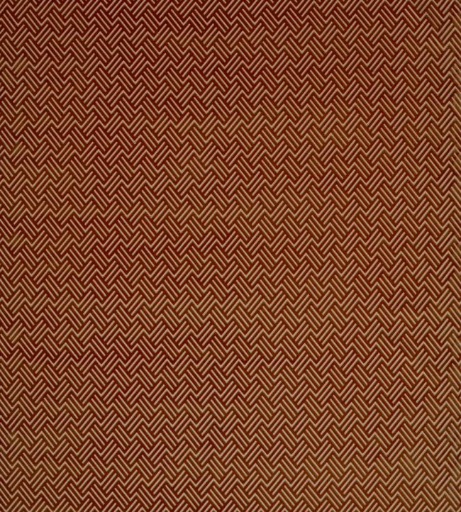 Triadic Fabric by Harlequin Burnt Umber