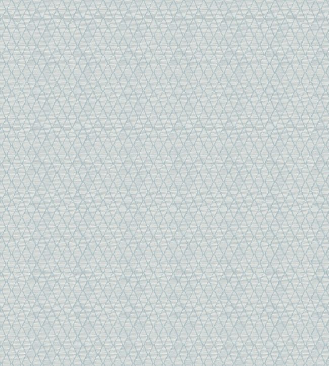 Triangle Trellis Fabric by Scion Coast Blue