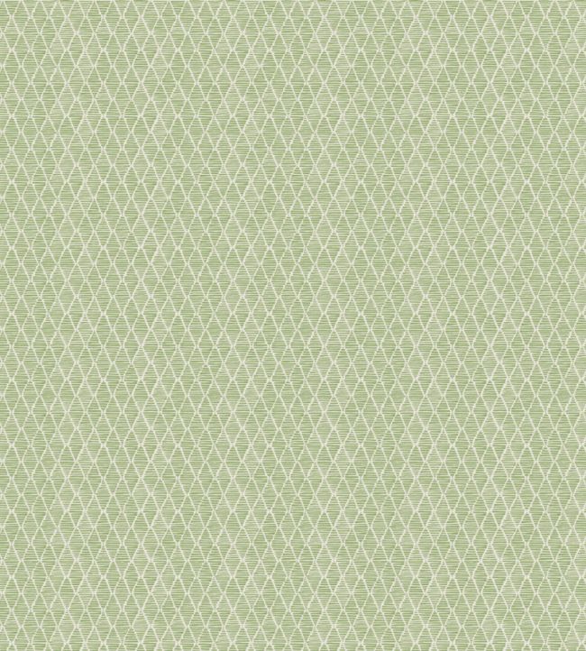 Triangle Trellis Fabric by Scion Pea Green