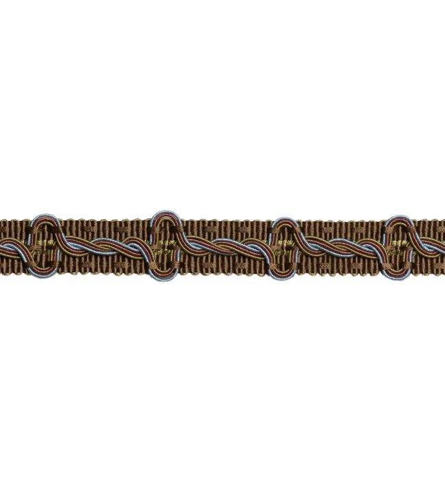 Trianon Braid Trimming by Samuel & Sons Chocolat