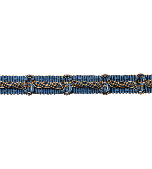 Trianon Braid Trimming by Samuel & Sons Lapis