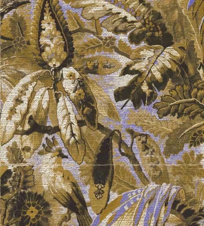 Tropicali Wallpaper by Arte Golden Lilac