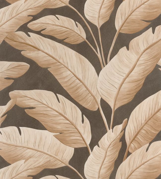Tropicalia Wallpaper by Caselio Noir Sepia