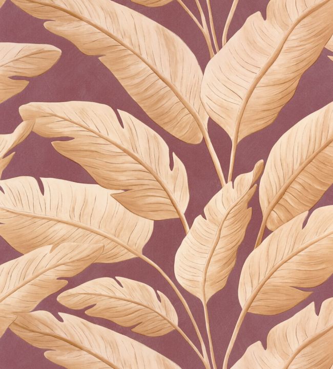 Tropicalia Wallpaper by Caselio Prune