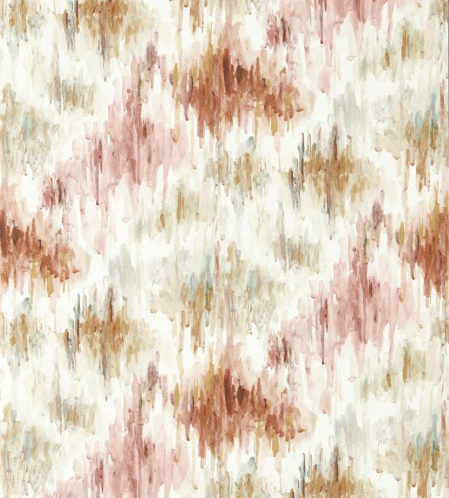 Trueno Wallpaper by Clarke & Clarke Spice/Blush