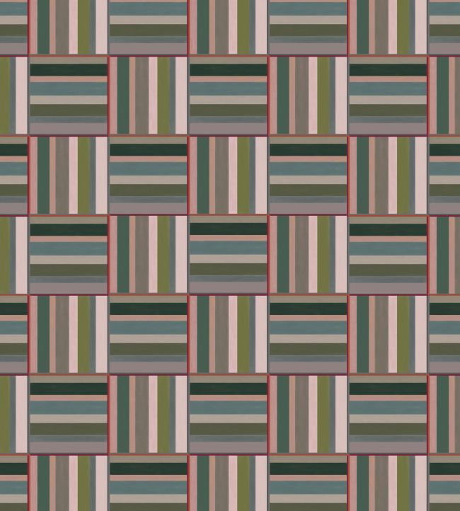 Tulip Fields Wallpaper by Ottoline Dawn