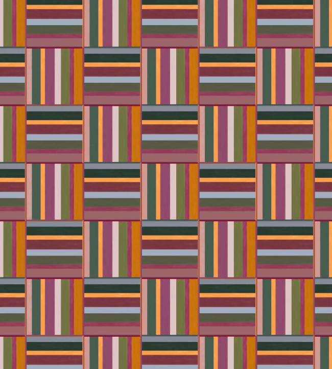 Tulip Fields Wallpaper by Ottoline Day
