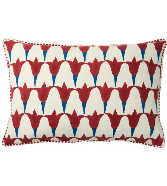 Tulip Iron Cushion 60 x 40cm by Molly Mahon Indigo