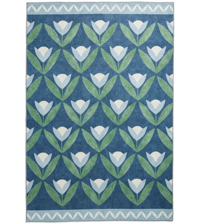 Scion Tulip Trellis rug Midnight STULTRE2MID7615 Midnight