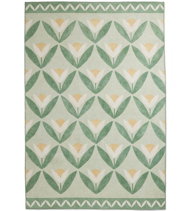 Scion Tulip Trellis rug Pine STULTRE3PIN7615 Pine