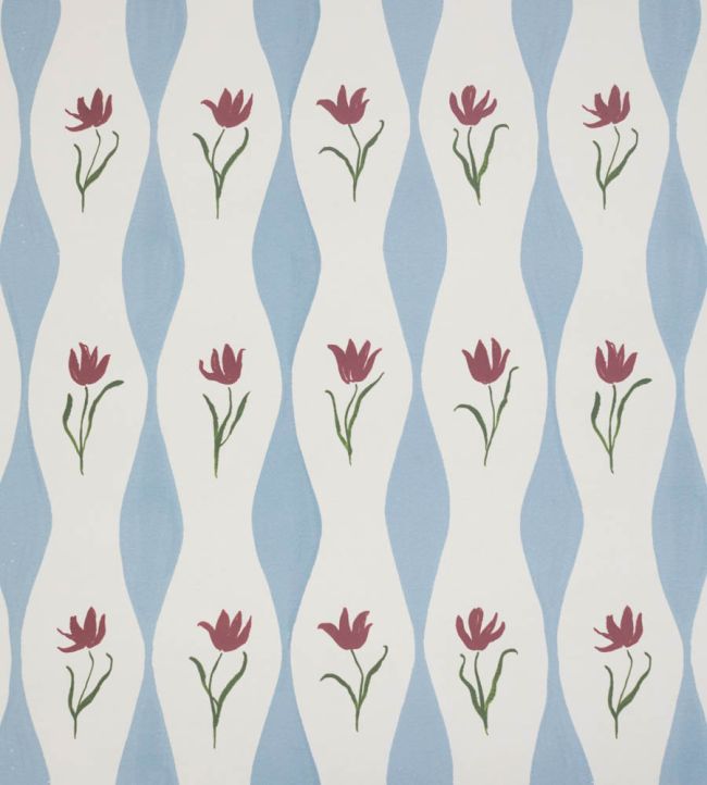 Tulip Wave Wallpaper by Sophie Harpley Sky