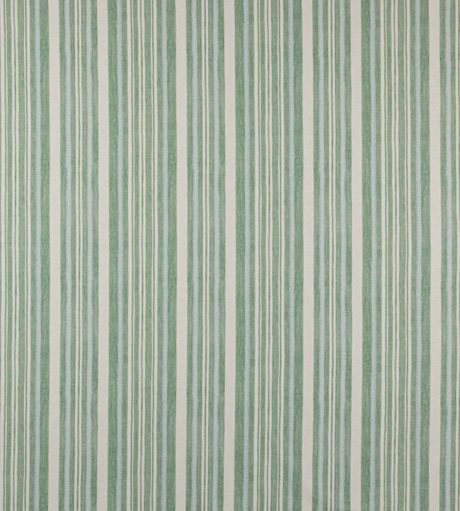 Tulsi Stripe Fabric by Jane Churchill Green