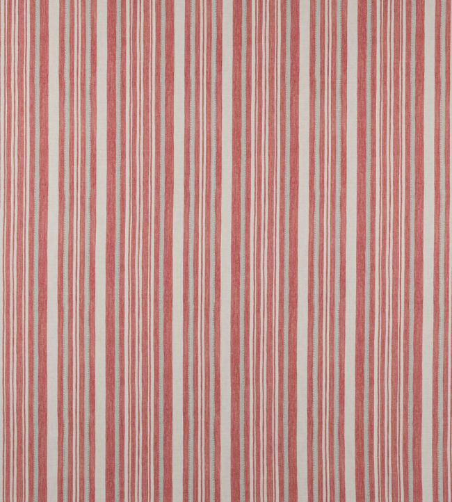 Tulsi Stripe Fabric by Jane Churchill Red