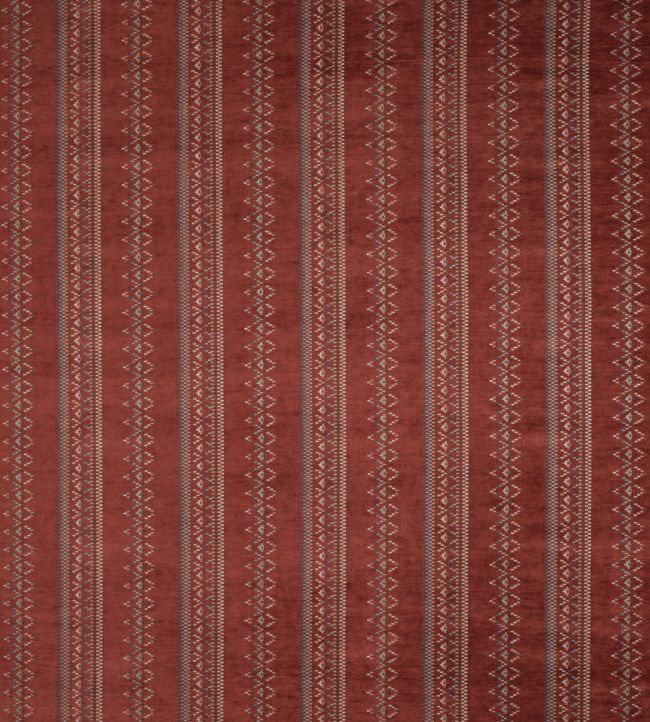 Turfan Fabric by Nina Campbell Rust
