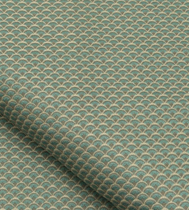 Turgot Fabric by Nobilis Bleu Glacier