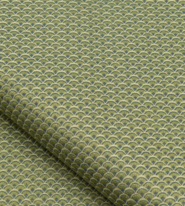 Turgot Fabric by Nobilis Gris Vert