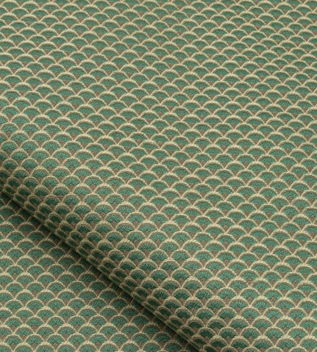 Turgot Fabric by Nobilis Vert Emeraude