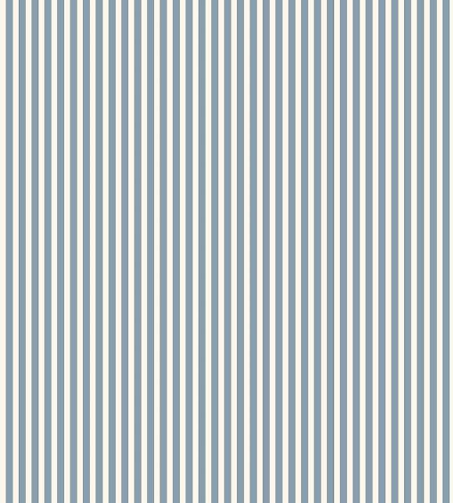 Tuscan Stripes Wallpaper by Ottoline Light Blue