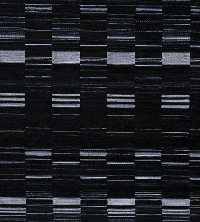 Tutuola Performance Fabric by Christopher Farr Cloth Nero