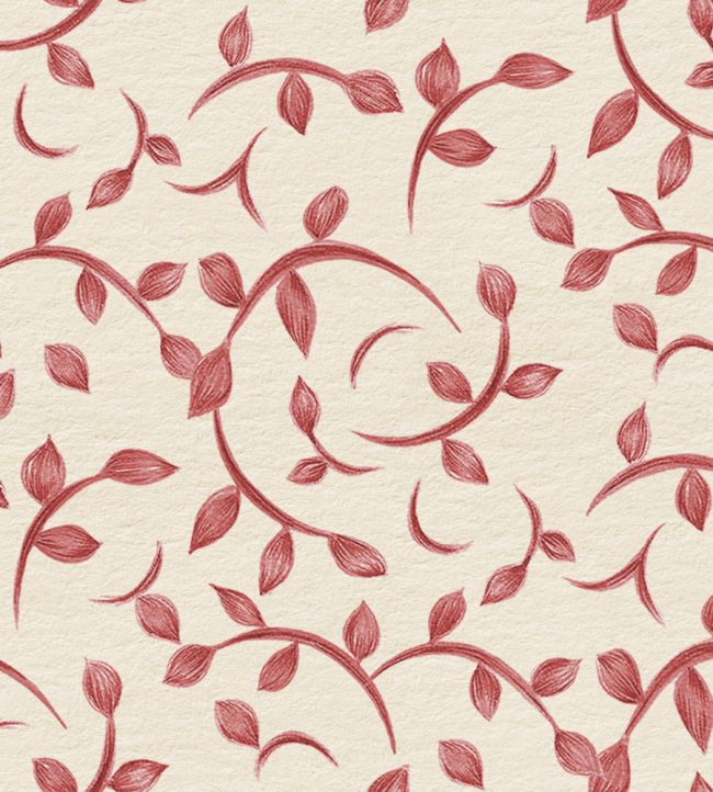 Twig Wallpaper by Coordonne Red