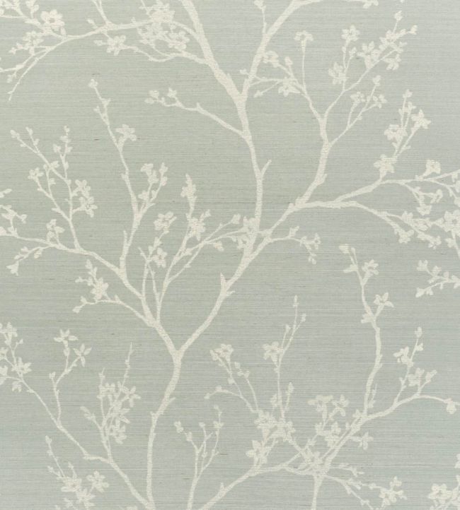 Twiggy Sisal Wallpaper by Schumacher Sky