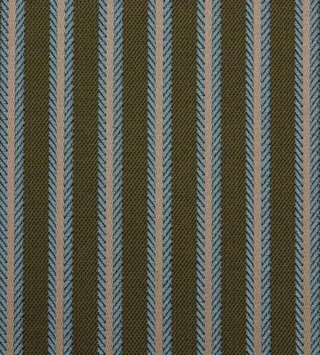 Twill Stripe in Kenworthy Fabric by Liberty Kelp
