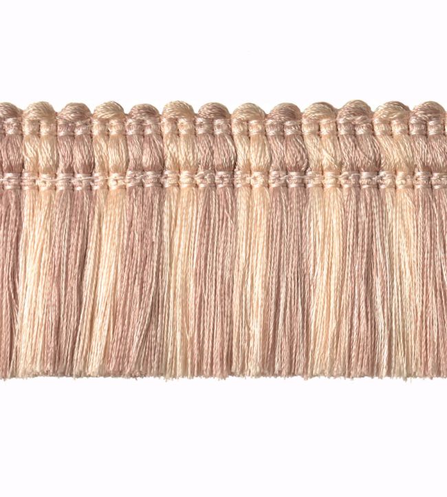 Two Colour Moss Fringe 50mm Trimming by Houles Blush