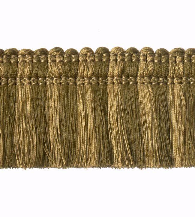 Two Colour Moss Fringe 50mm Trimming by Houles Olive