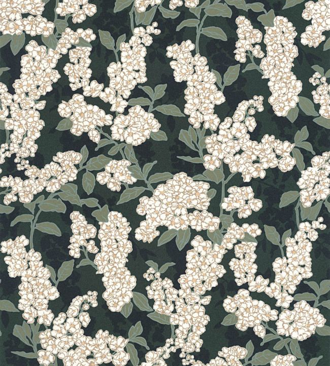 Ume Wallpaper by Casadeco Vert Matcha
