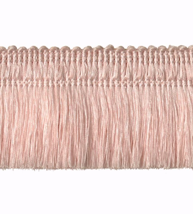 Unicolour Moss Fringe 45mm Trimming by Houles Rose