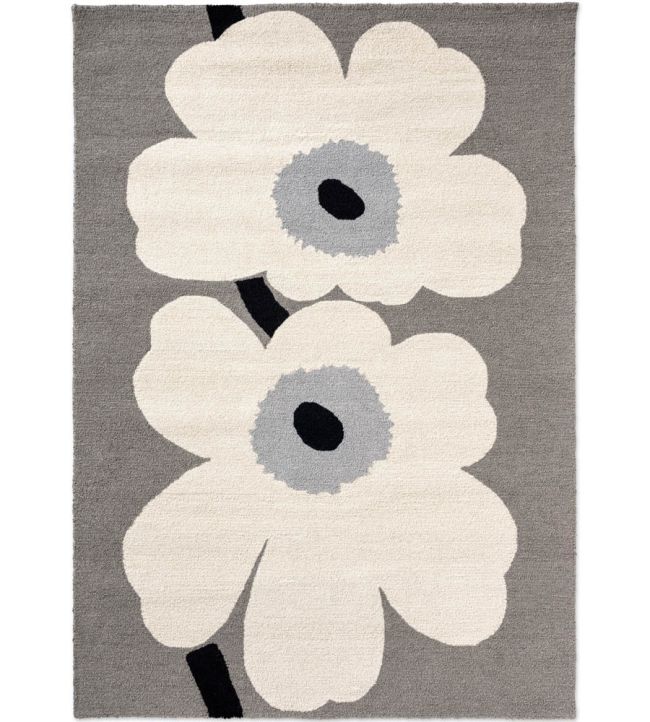 Marimekko Unikko Anniversary Outdoor rug Grey 433004140200 Grey