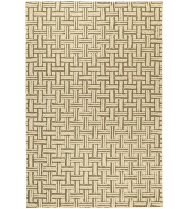 GP & J Baker Up & Over rug Green BA50057.3.0 Green