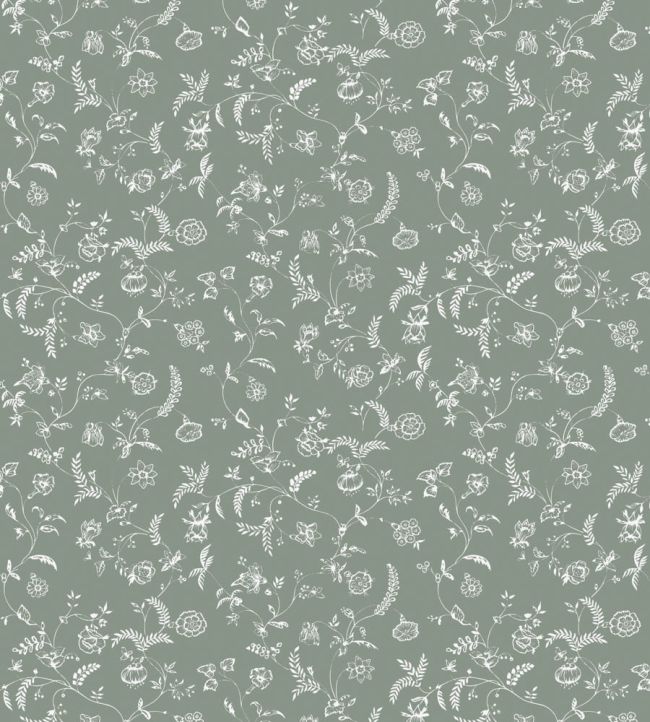 Uppark Wallpaper by Farrow & Ball Slipper Satin