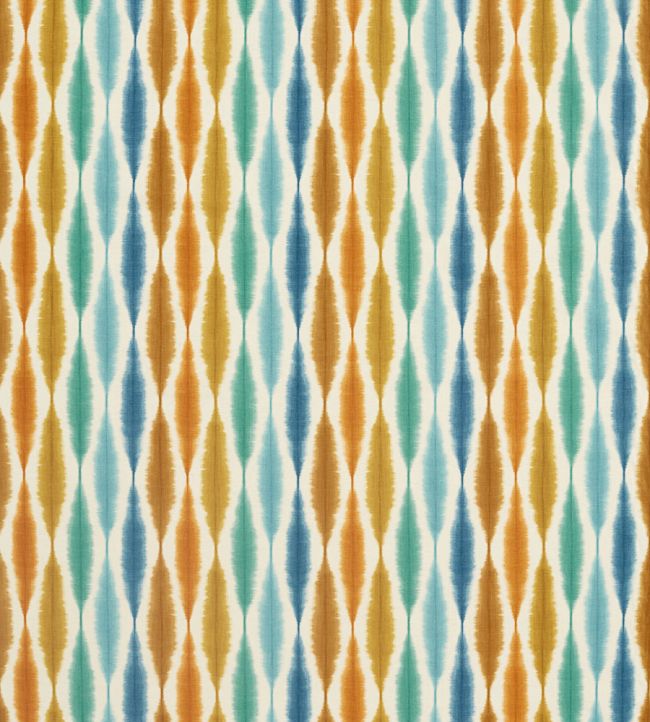 Usuko Fabric by Scion Rust / Marine