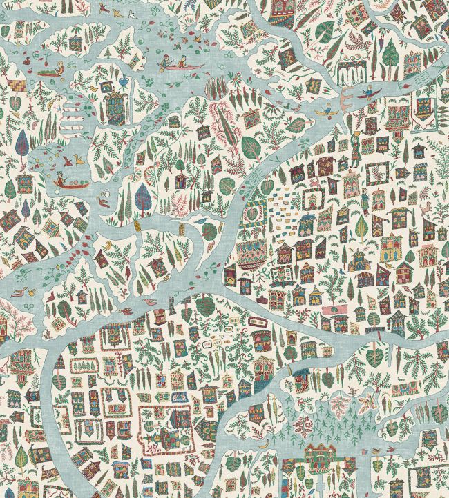 Utopia Fabric by Lewis & Wood Garland