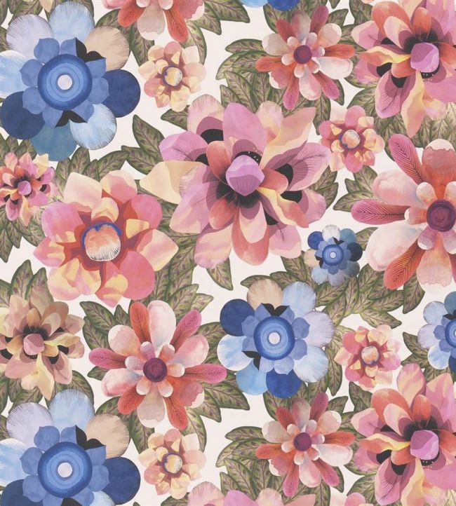 Vallarta Wallpaper by Christian Lacroix Flamingo