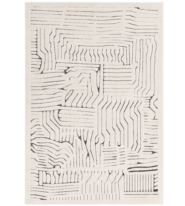 Asiatic Valley Route rug Ivory/Charcoal 03 VALE1201700003 Ivory/Charcoal 03