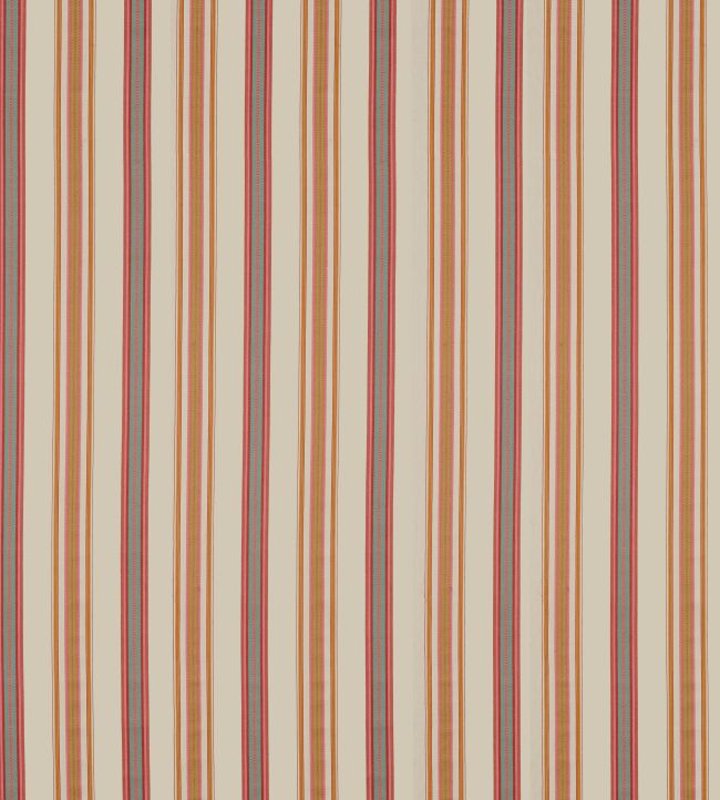 Valley Stripe Fabric by Sanderson Rowanberry/Cream