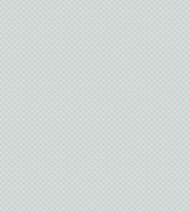 Valv Wallpaper by Sandberg Misty Blue