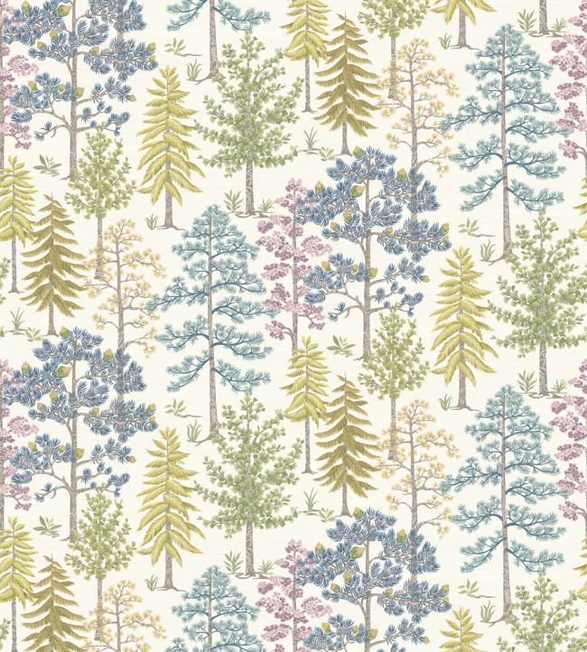 Vana Wallpaper by Osborne & Little Aqua/Heather