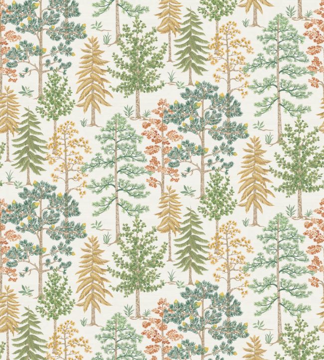 Vana Wallpaper by Osborne & Little Leaf/Ochre