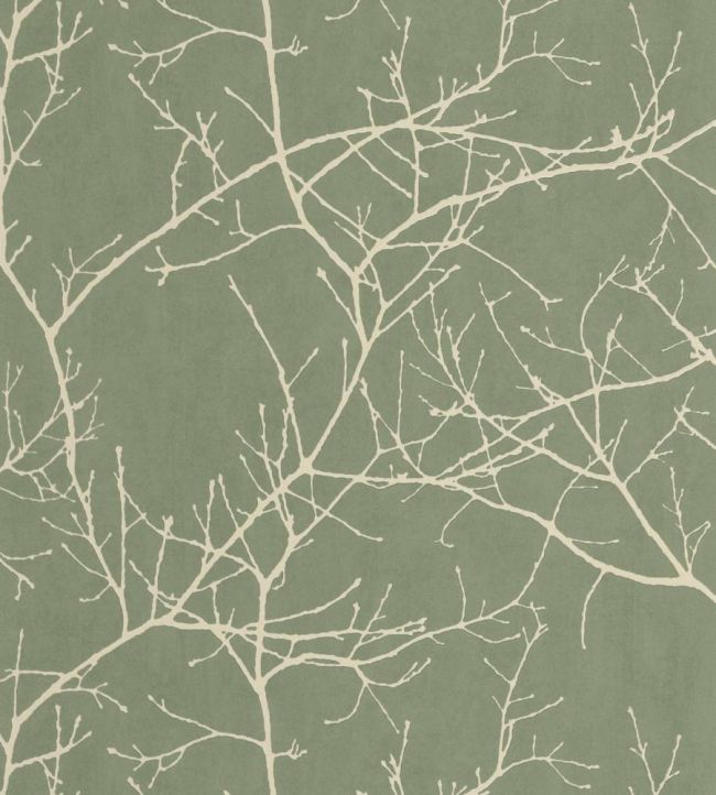 Vancouver Wallpaper by Casadeco Vert Eucalyptus
