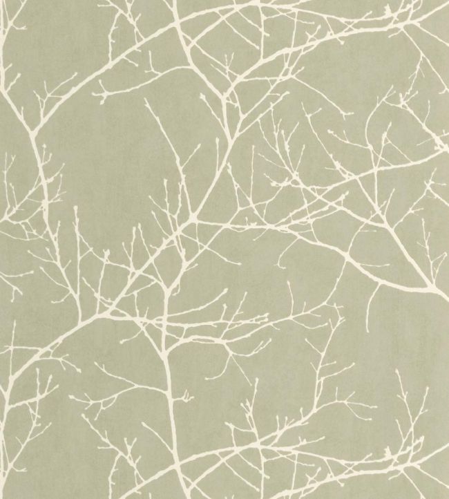 Vancouver Wallpaper by Casadeco Vert Lichen