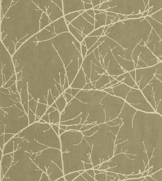 Vancouver Wallpaper by Casadeco Vert Olive