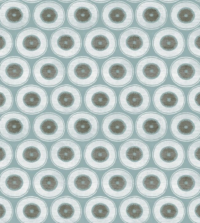V&A Izmir Fabric by Arley House Duck Egg