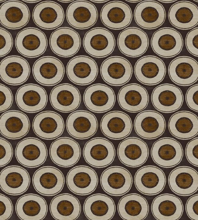 V&A Izmir Fabric by Arley House Nutmeg