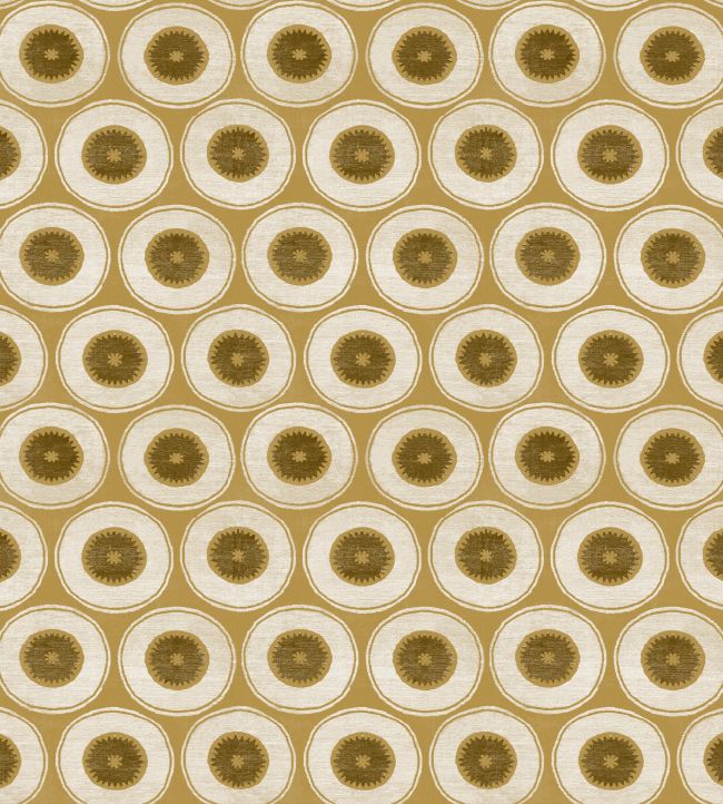 V&A Izmir Fabric by Arley House Ochre