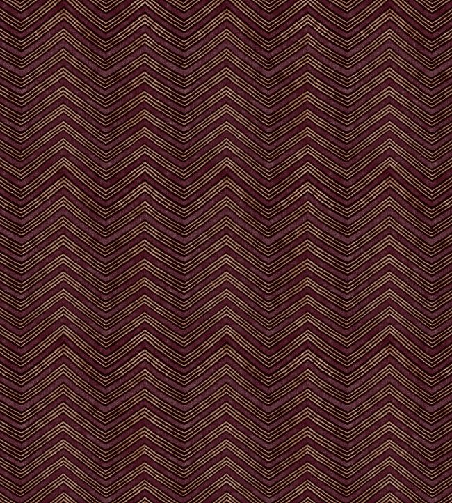V&A Jaipur Fabric by Arley House Damson